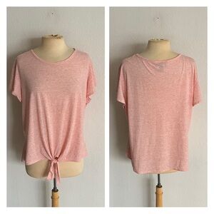 By & By pink knot tee